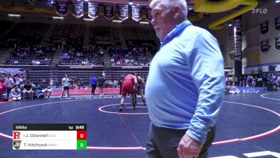 285 lbs Round Of 16 - John ODonnell, Rutgers vs Tristen Hitchcock, Army