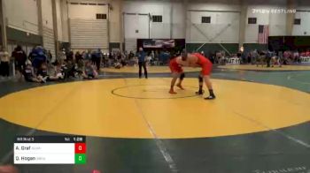 220 lbs Prelims - Andrew Graf, Alma Mean Streak vs Quincy Hogan, Unnattached