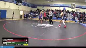 126 lbs Semifinal - Jose Toscano, Granger vs Keanu Barcenas, Mabton