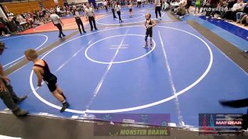 70 lbs Rr Rnd 1 - Maximus Gray, Midwest City vs Skyler Weathers, Hinton Takedown Club