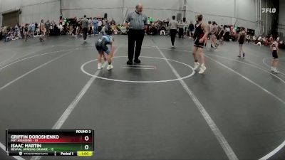 80 lbs Round 3 (3 Team) - Isaac Martin, Revival Uprising Orange vs Griffin Doroshenko, Mat Assassins