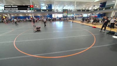 126 lbs Cons. Round 6 - Taegan Gilmore, Unattached vs Michael Madda, Level Up