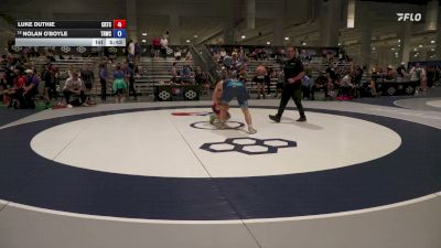 86 kg Cons. Sub-rd Of 16 - Luke Duthie, California Regional Training Center (CA RTC) vs Nolan O'Boyle, Tar Heel Wrestling Club