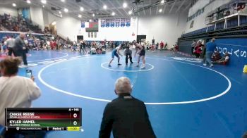 145 lbs 3rd Place Match - Kyler Hamel, Alliance Middle School vs Chase Reese, Douglas Middle School