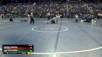 3 lbs Quarterfinal - Greyson Harris, Enka vs Azrael Simpson, First Flight