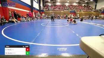 76 lbs Consolation - Dylan Perez, Owasso Takedown Club vs Wyatt Austin, Sperry Wrestling Club