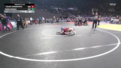 2A/1A Boys 175 Champ. Round 1 - Elijah Vanderpool, North Douglas / Elkton Boys vs Owen Guerra, Heppner Boys