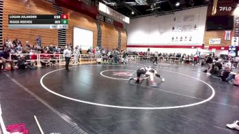 165 lbs Champ. Round 1 - Logan Julander, Kemmerer vs Riggs Reeves, Mountain View