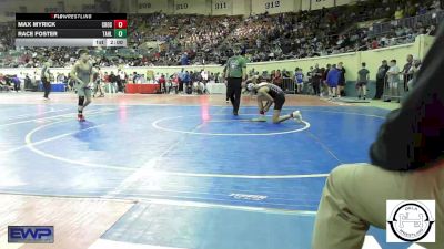 108 lbs Round Of 128 - Max Myrick, Crossings Christian School vs Race Foster, Tahlequah Wrestling Club