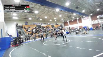126 lbs 3rd Place Match - Isaac Roman, Mayfair vs Tyler Mason, La Mirada