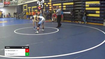 120 lbs Prelims - Kam Stevenson, Dubois vs Dylan Chappell, Seneca Valley