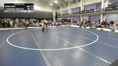 145 lbs Champ. Rd Of 16 - Jammie Krah, Ankeny Girls Wrestling Club vs Cassandra Gonzales, Pinnacle Wrestling Club