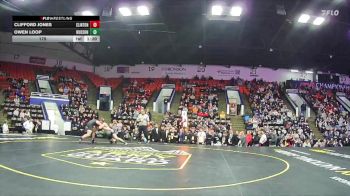 175 lbs Finals (8 Team) - Owen Loop, Hudson vs Clifford Jones, Clinton