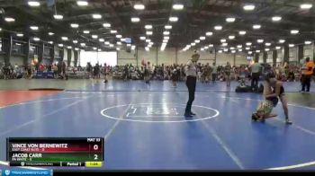 72 lbs Round 3 (6 Team) - Jacob Carr, PA White vs Vince Von Bernewitz, East Coast Elite