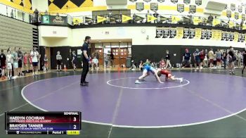 77 lbs Semifinal - Haedyn Cochran, Contenders Wrestling Academy vs Brayden Tanner, Maurer Coughlin Wrestling Club
