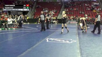 3A-132 lbs 3rd Place Match - Nash Hanson, Southeast Polk vs Elijah Hyet, Dubuque Hempstead