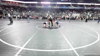 64 lbs Consi Of 4 - Jameson Hubbard, South Central Punishers vs Maximus Crawford, South Moore Saber Cats