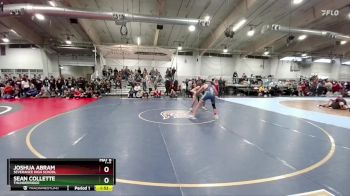 165 lbs Champ. Round 1 - Sean Collette, Thunderridge vs Joshua Abram, Severance High School