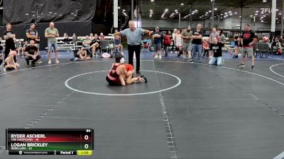 84 lbs Round 5 (8 Team) - Logan Brickley, Rebellion vs Ryder Ascherl, The Compound