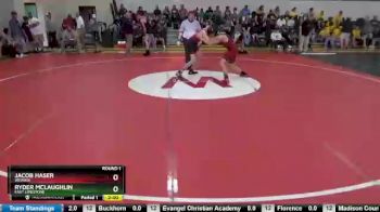 138 lbs Round 1 - Ryder McLaughlin, East Limestone vs Jacob Haser, Weaver