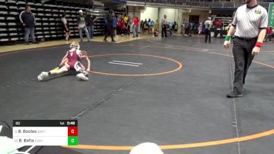 60 lbs Consi Of 16 #2 - Brylar Bootes, Smethport vs Brody Bafia, Huntingdon