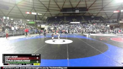 67 lbs Champ. Round 3 - Casey Hoage, Enumclaw Yellow Jackets Wrestling Club vs Charles (Charlie) Knigge, Inland Northwest Wrestling Training Center