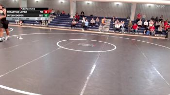 285 lbs Semifinal - Jaydn Cooper, Iowa Western Community College vs Sebastian Lopez, Pratt Community College