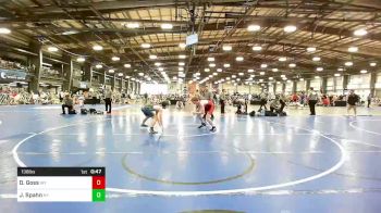 138 lbs Consi Of 32 #2 - Dylan Goss, WY vs Jared Spahn, NY