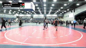 133 lbs Quarterfinal - Justin Ruiz, Life University vs Duly Brutus, Keiser University