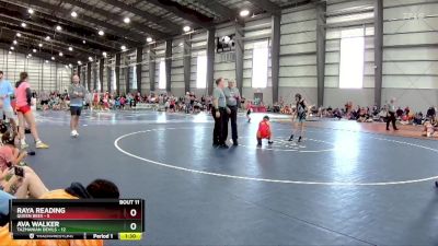 90 lbs Finals (8 Team) - Ava Walker, Tazmanian Devils vs Raya Reading, Queen Bees