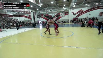 285 lbs Cons. Round 1 - Alexander Custodio, Relentless Wrestling vs Mario Martinez, SAN BERNARDINO