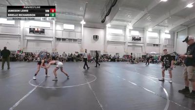 84 lbs Round 1 (8 Team) - Brielle Richardson, West Virginia Wild vs Jameson Lewis, The Wrestling Mill