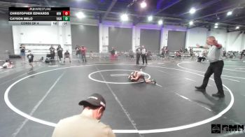 46 lbs Consi Of 4 - Christopher Edwards, New Mexico Outlaws vs Cayson Melo, Vasky Bros