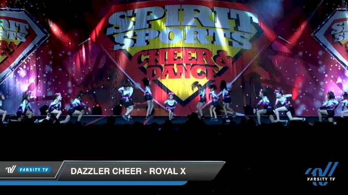 B.E. Athletix - Royal X [Level 2 L2 Junior - D2 - Medium] Varsity All Star  Virtual Competition Series