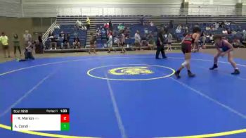 123 lbs Champ. Round 3 - Rohan Marion, MIGRTC vs Anthony Condi, Carr Wrestling Academy