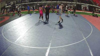 157 lbs 5th Place Match - Miles Higgins, Hawaii vs Odyn Santos, Nevada