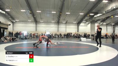 85 lbs Rr Rnd 1 - Jackson Dudley, Black Fox Wrestling Academy vs Noah Yakich, Black Fox Wrestling Academy