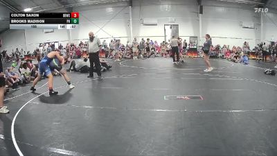 155 lbs Round 3 (6 Team) - Brooks Madison, Power House vs Colton Saxon, Backyard Bullies Wrestling Club