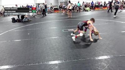 56 lbs Round 4 (6 Team) - Kasen Morris, Backyard Brawlers vs Eli Sullivan, BS Wrestling