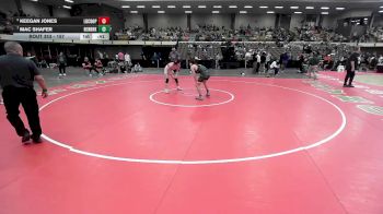 157 lbs Cons. Semi - Keegan Jones, Lubbock Cooper vs Mac Shafer, Fort Worth Benbrook