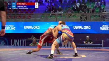 74 kg Qualif. - Ivan Stoyanov, Bulgaria vs Gigi Subtirica, Romania