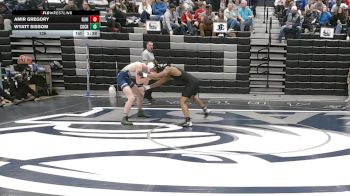 126 lbs Round 1 (16 Team) - Wyatt Sissom, Coahulla Creek vs Amir Gregory, Glenn Hills