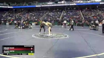 3 lbs Quarterfinal - Drake Egan, Croatan vs Elijah Antis, Ashbrook
