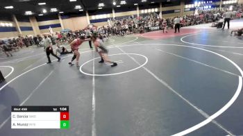 175 lbs Round Of 32 - Carlos Garcia, Oakdale vs Alex Munoz, Peterson Grapplers