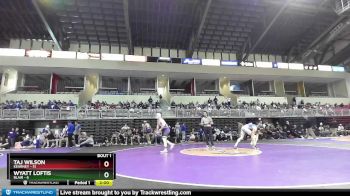 165 lbs Round 1 (4 Team) - Wyatt Loftis, Blair vs Taj Wilson, Kearney
