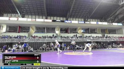 165 lbs Round 1 (4 Team) - Wyatt Loftis, Blair vs Taj Wilson, Kearney