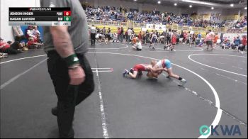 49 lbs Final - Jenson Inger, Powerhouse Gold vs Eagan Luxton, Raw Wrestling Club
