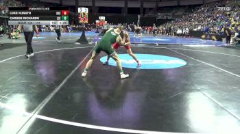 141 lbs Cons. Round 1 - Luke Kunath, Belmont Abbey vs Carsen Richards, Lake Erie