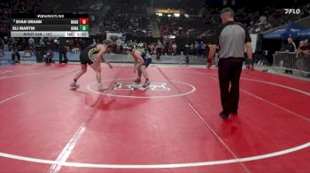 157 lbs Champ. Round 2 - Eli Martin, Kuna vs Evan Urann, Mead