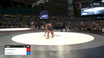 180 lbs Quarters - Brooke Huffman, Wisconsin vs Olivia Ruacho, California